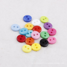 Widely used superior quality white colorful clothing button for jeans